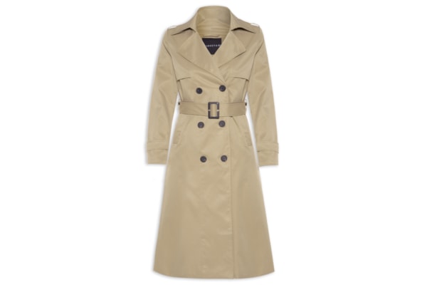 Casaco Trench Coat Feminino - Bege