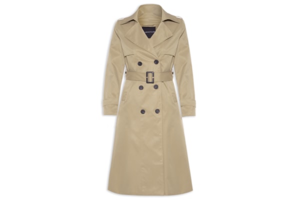 Casaco Trench Coat Feminino - Bege