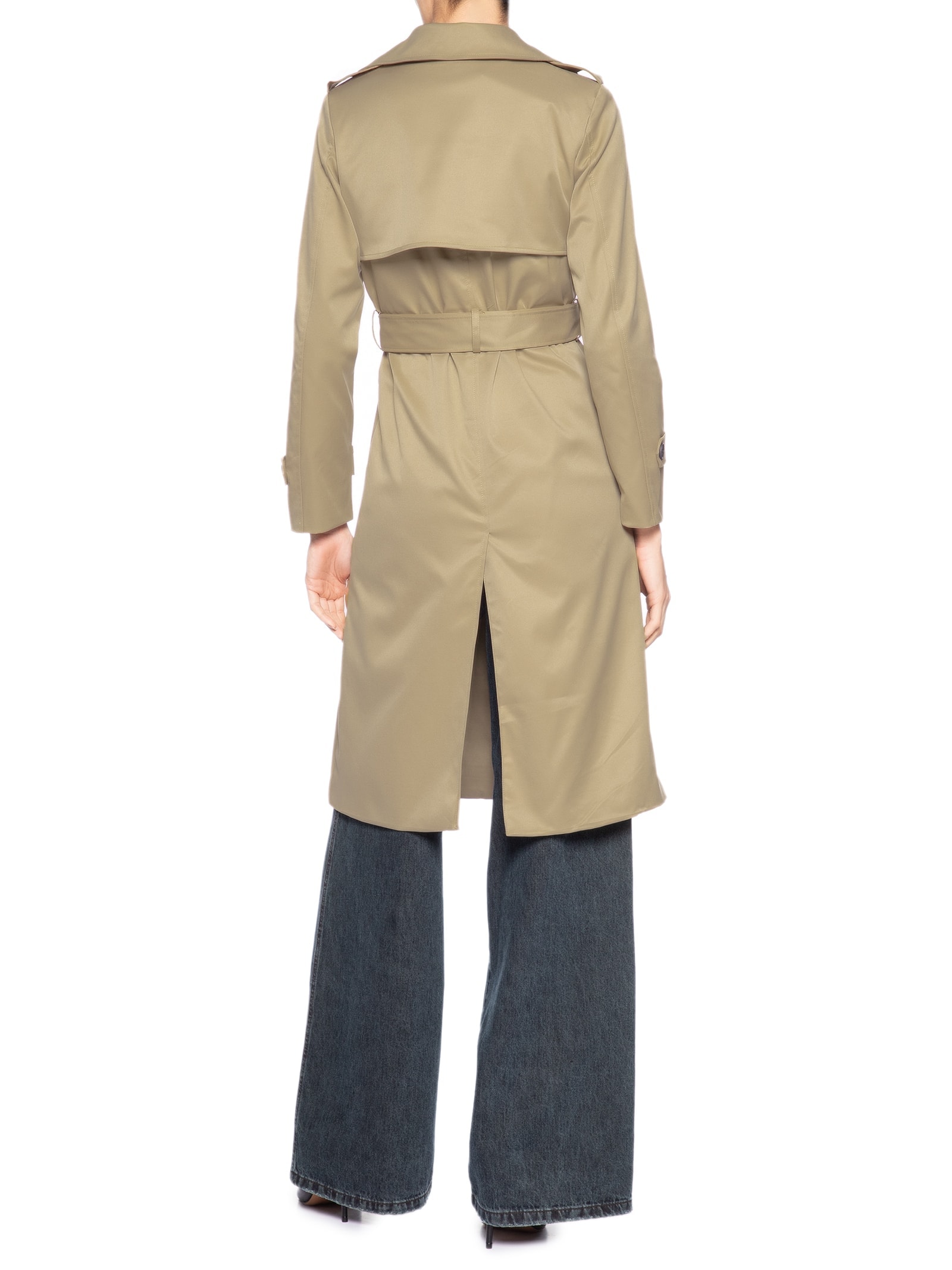 Casaco Trench Coat Feminino Bege Market 33