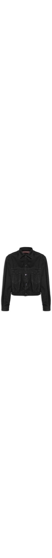 Casaqueto Feminino De Sarja - Preto