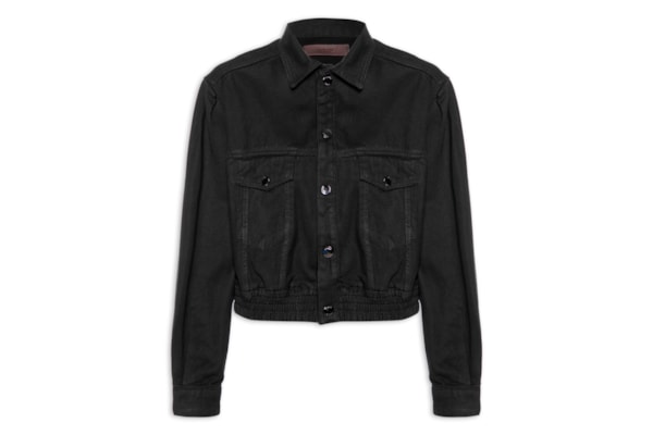 Casaqueto Feminino De Sarja - Preto