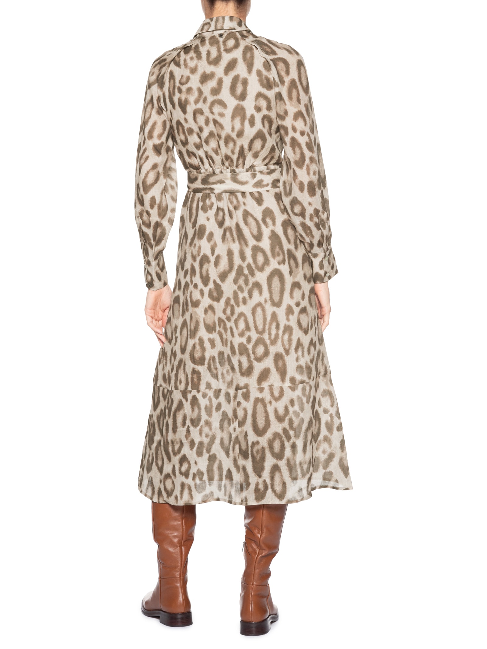 Chamise Feminina Silvana Onça Marrom Le Lis