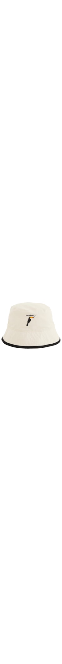 Chapéu Feminino Bucket Bossa Banana - Branco
