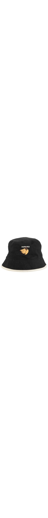 Chapéu Feminino Bucket Bossa Banana - Preto