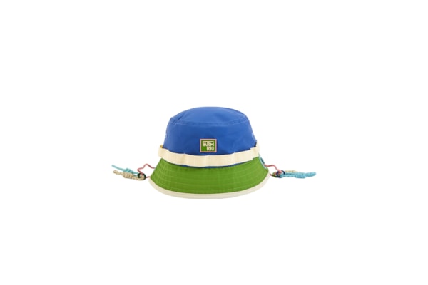 Chapéu Feminino Bucket Colorblock Cardume - Azul