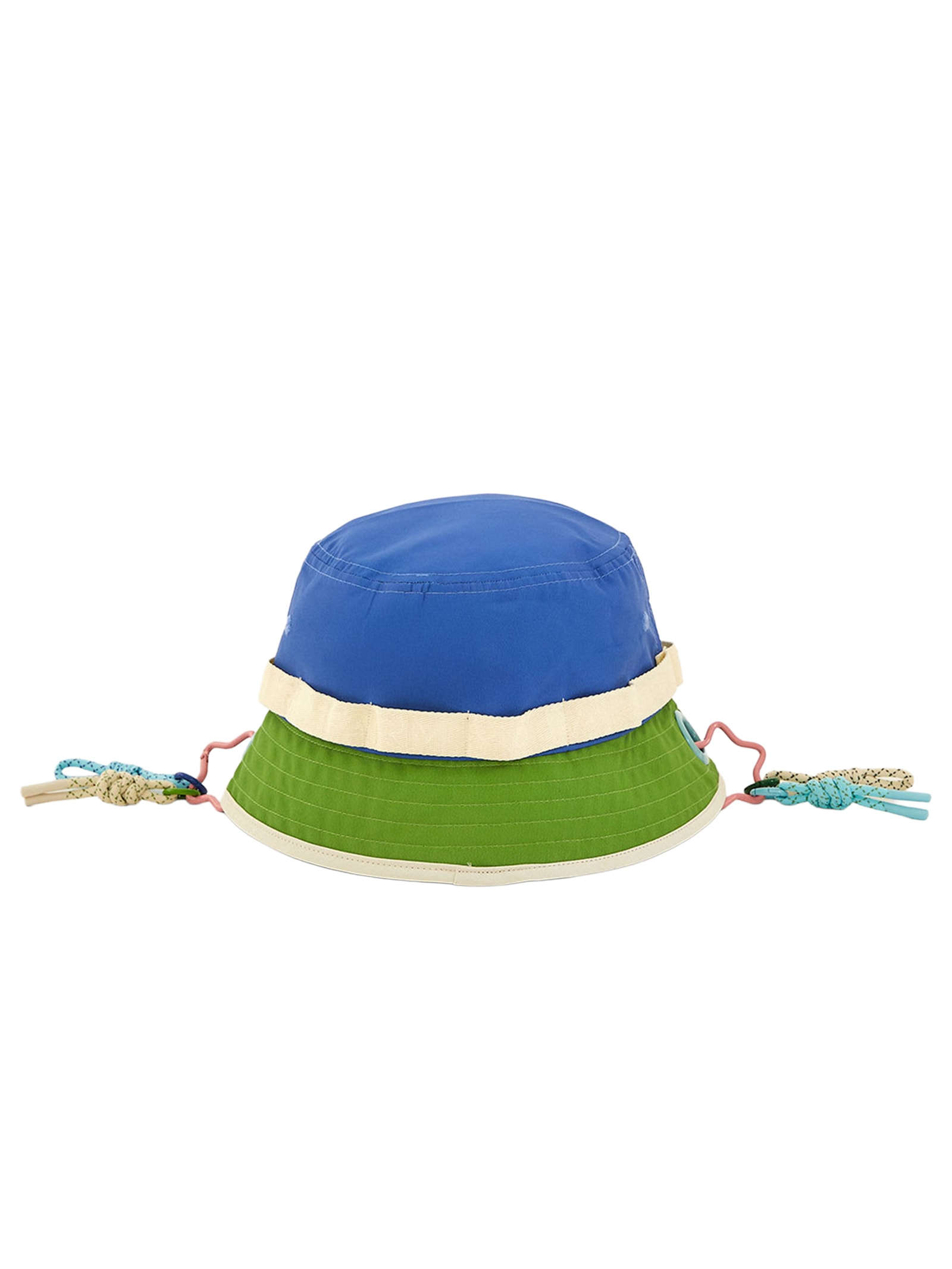 Chapéu Feminino Bucket Colorblock Cardume Azul Farm Etc