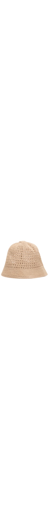 Chapéu Feminino Bucket Hat - Bege