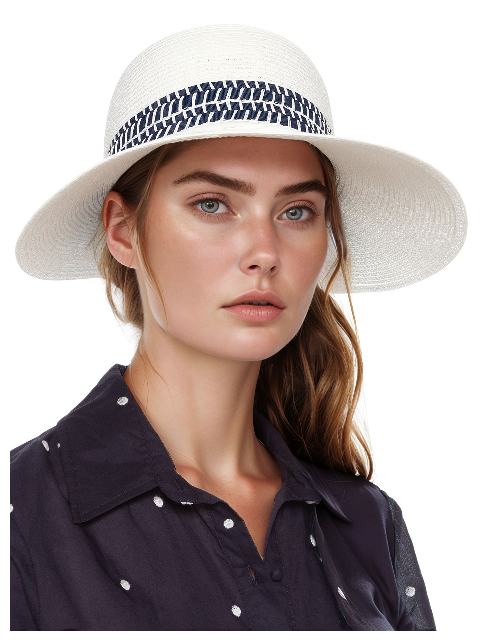 Chapéu Feminino Carla Off White Le Lis