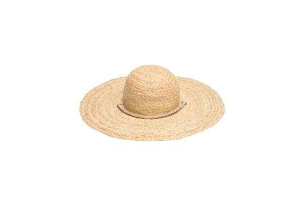 Chapéu Feminino Palha Natural - Bege