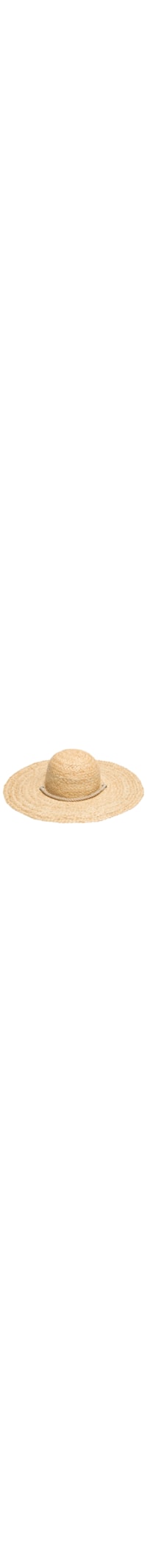Chapéu Feminino Palha Natural - Bege