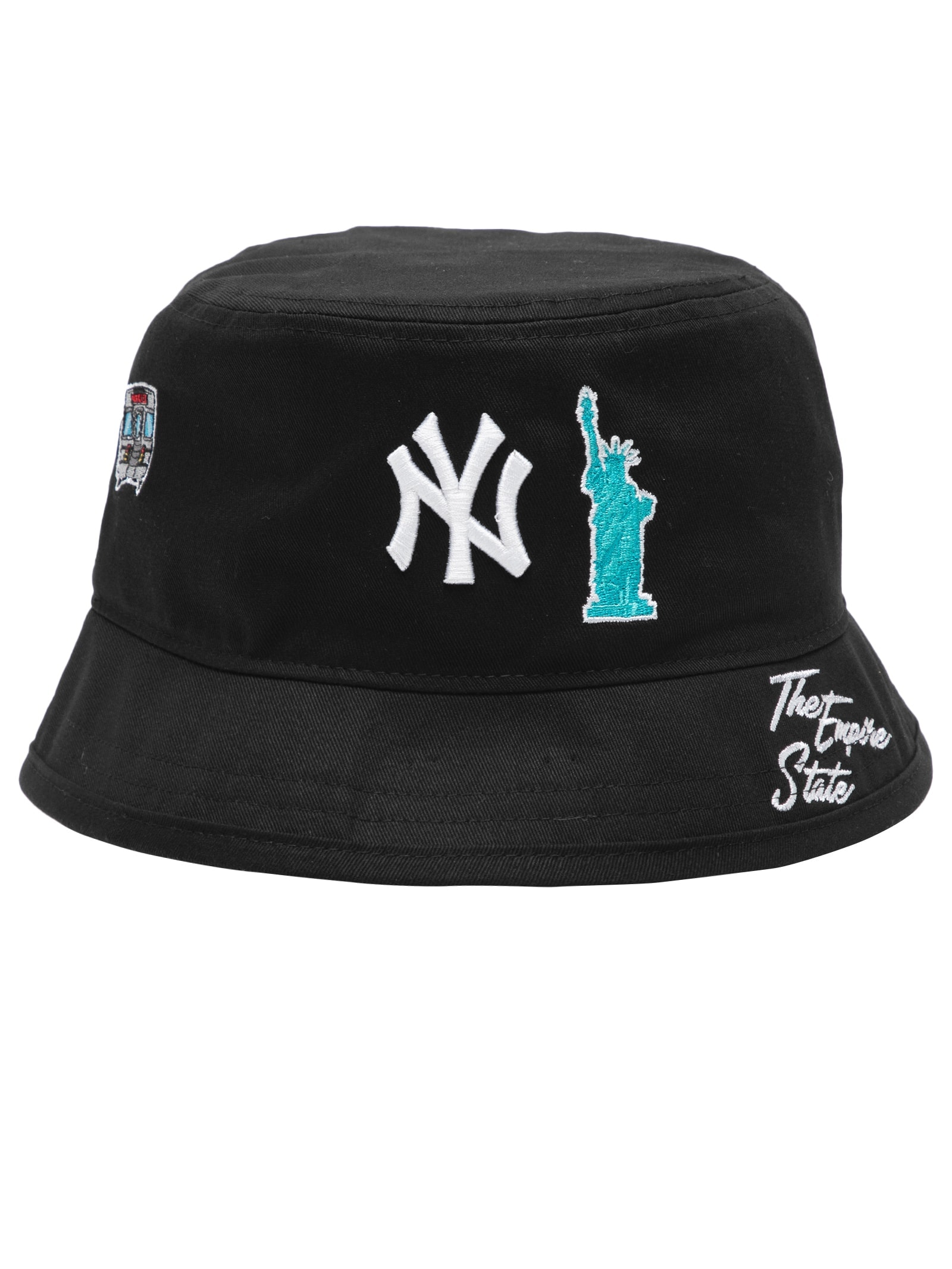 Chapéu Masculino Bucket Core City Icons New York Yankees Preto New Era