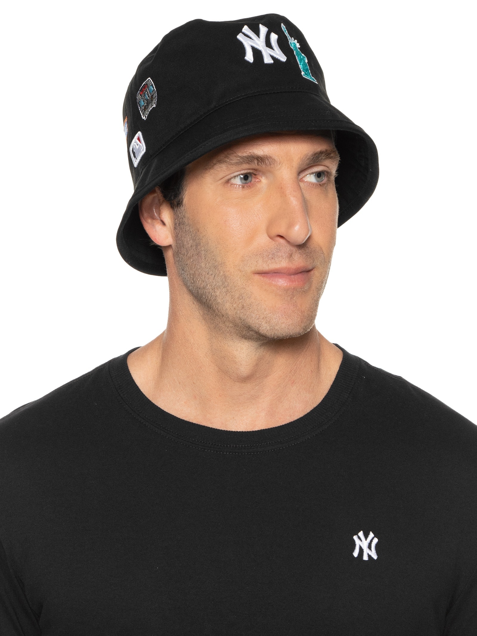 New Era - Chapéu Masculino Bucket Core City Icons New York Yankees