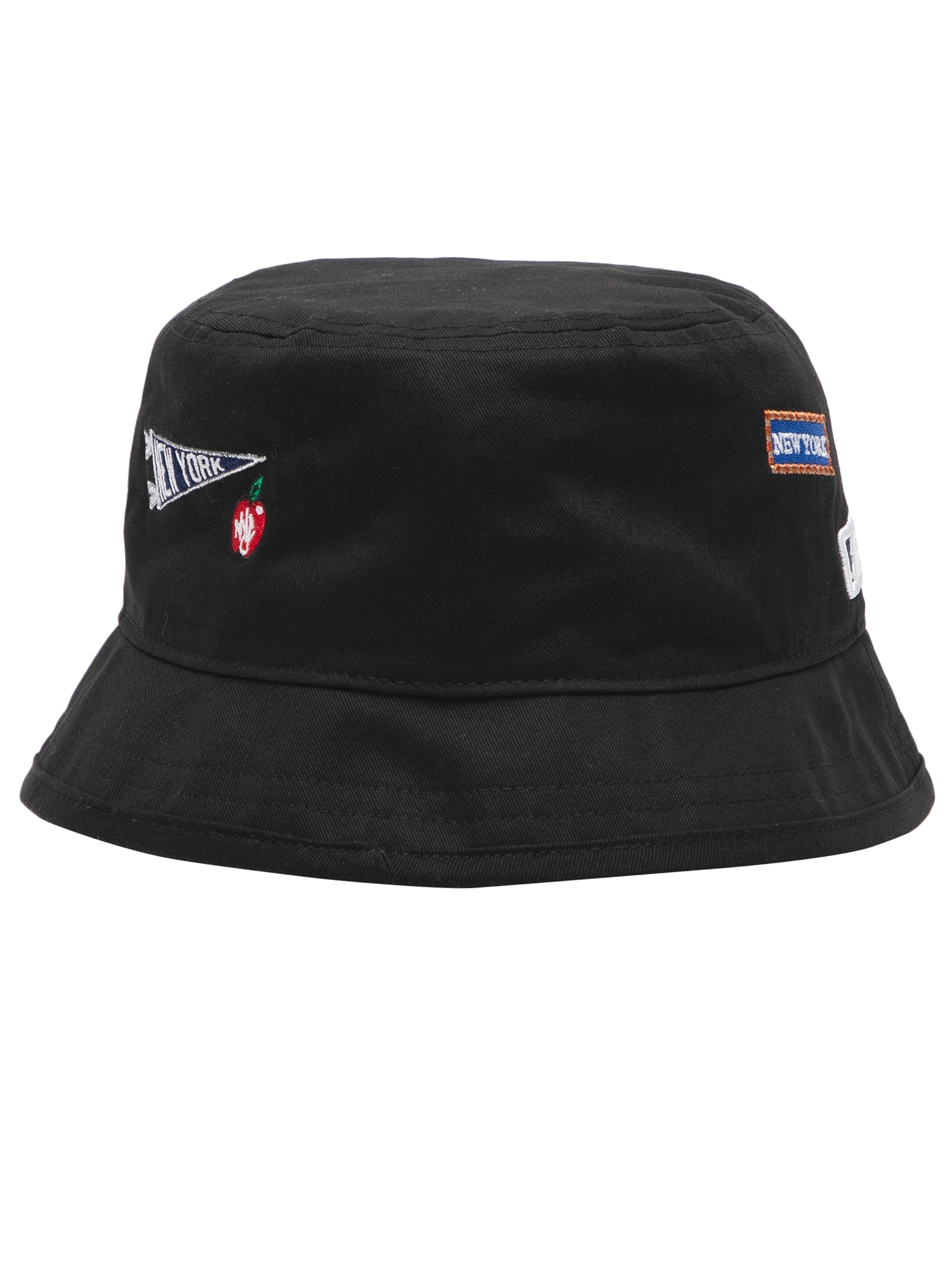 Chapéu Masculino Bucket Core City Icons New York Yankees Preto New Era