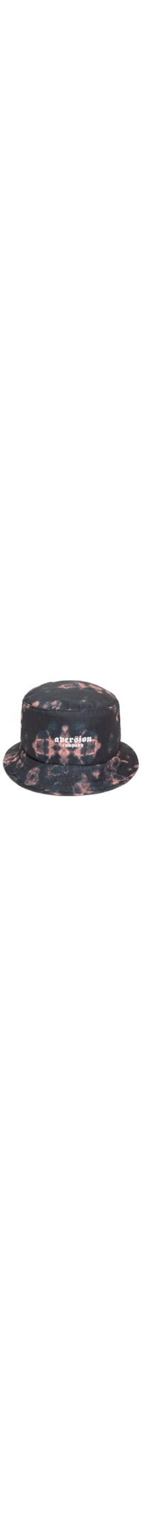 Chapéu Masculino Bucket Hat Tie Dye Bleach - Preto