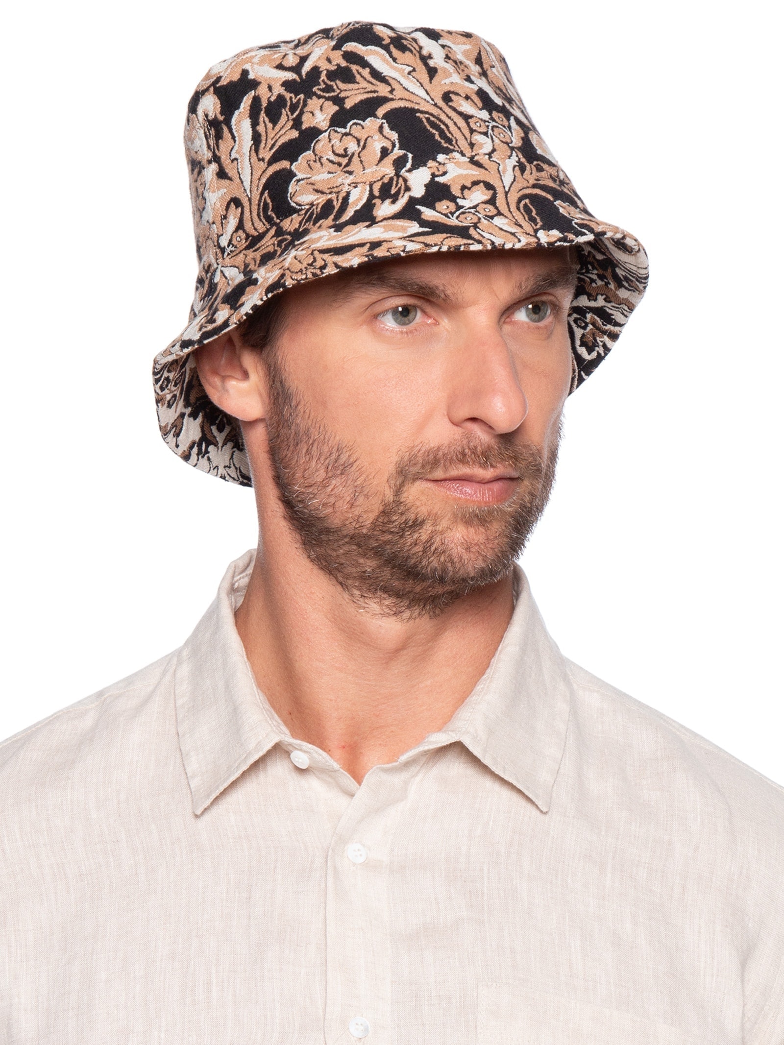 Chapéu Masculino Double Jacquard Preto Osklen