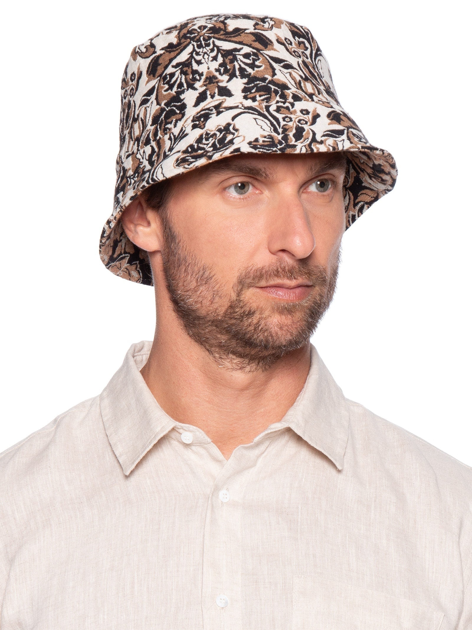 Chapéu Masculino Double Jacquard Preto Osklen