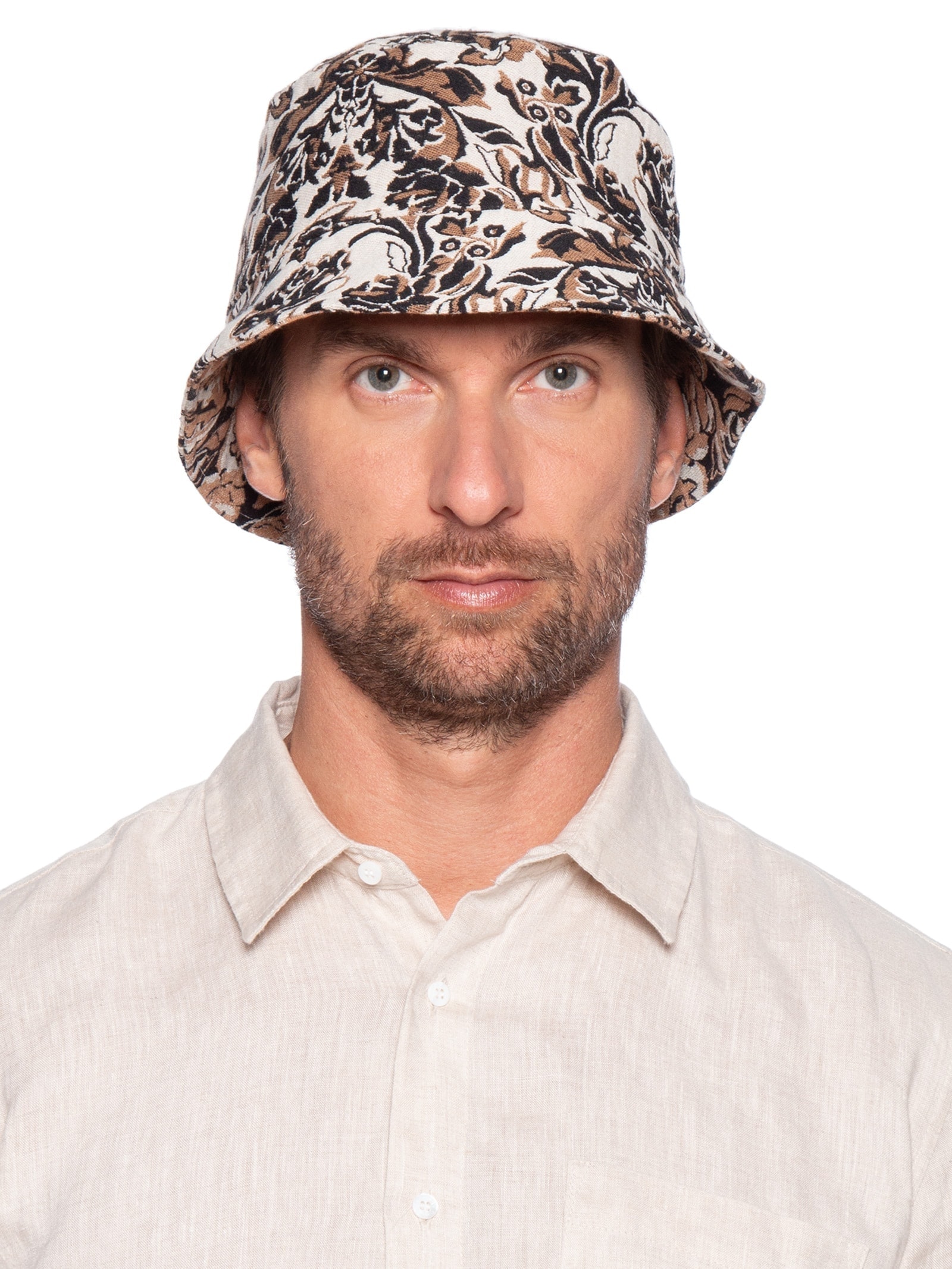 Chapéu Masculino Double Jacquard Preto Osklen
