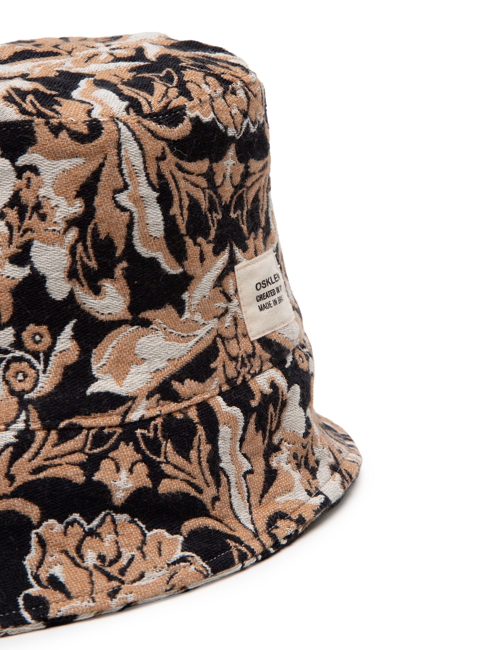 Chapéu Masculino Double Jacquard Preto Osklen