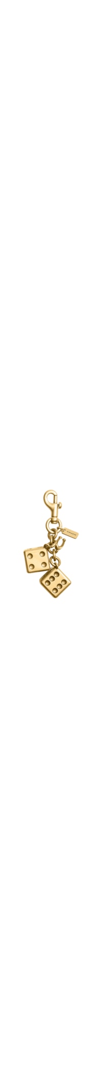 Chaveiro Feminino Dice - Dourado