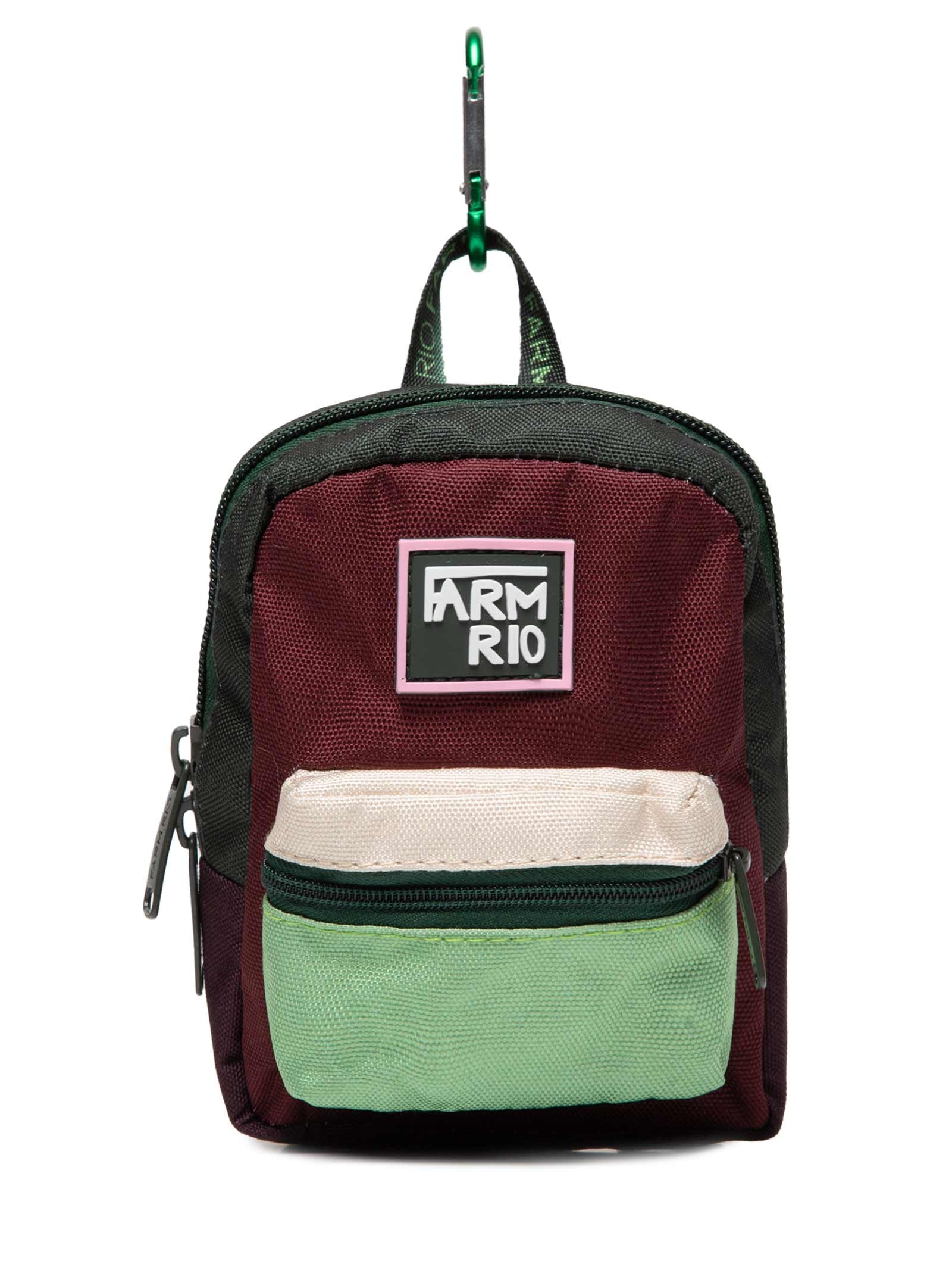 Chaveiro Feminino Xodozinho Colorblocking Verde Farm Etc