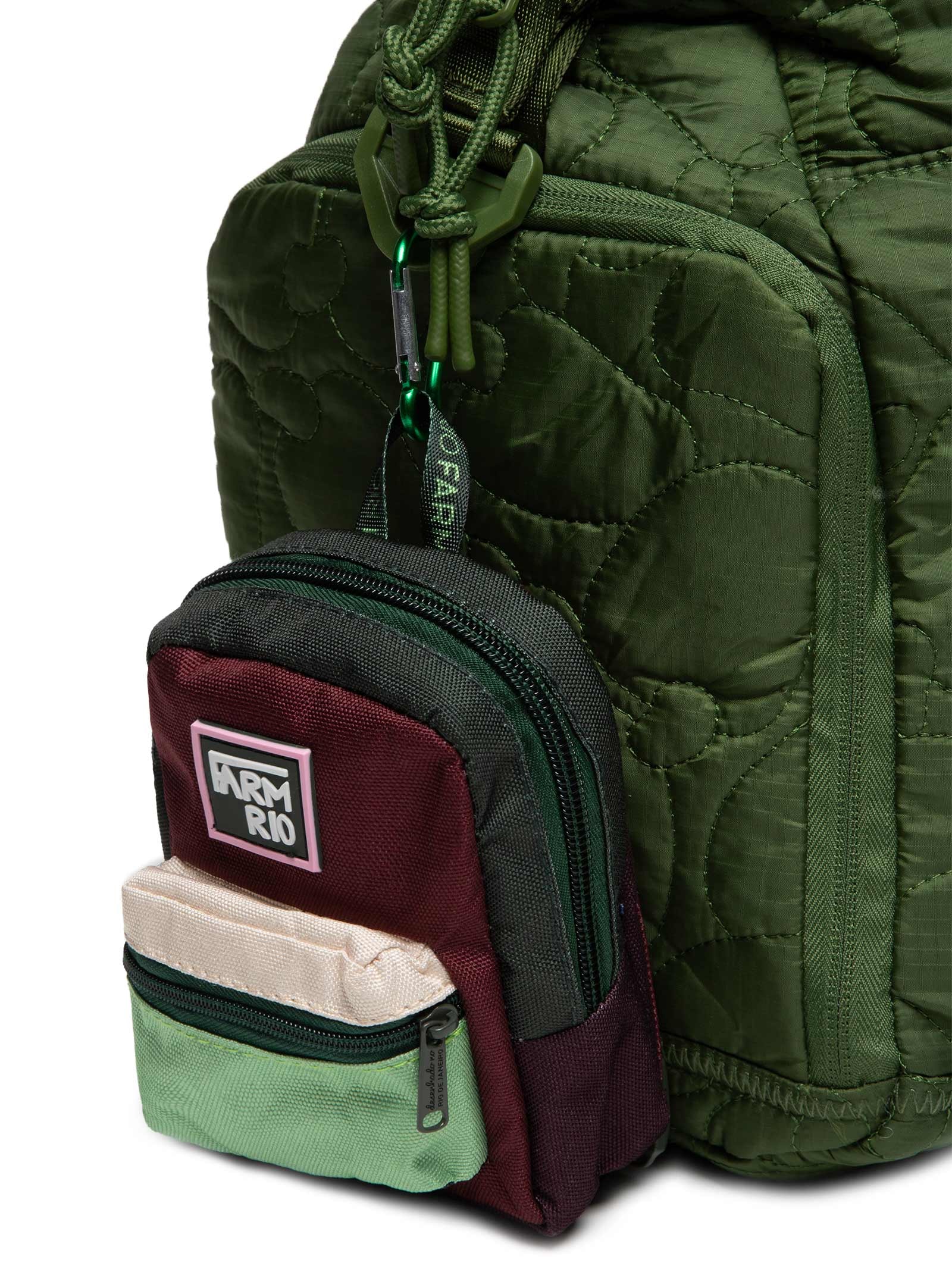 Chaveiro Feminino Xodozinho Colorblocking Verde Farm Etc