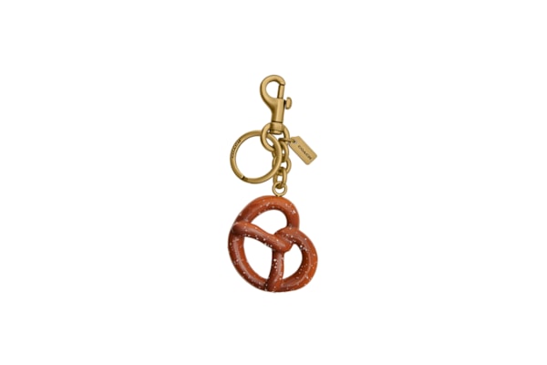 Chaveiro Unissex Small Pretzel - Marrom