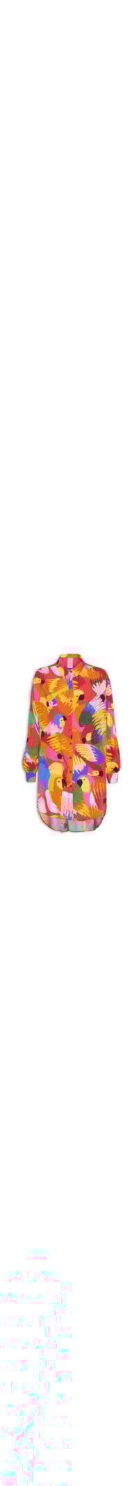 Chemise Festa Das Araras - Laranja