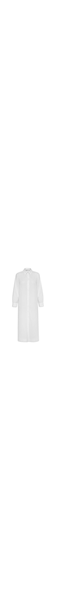 Chemise Midi Algodão Chemise - Branco