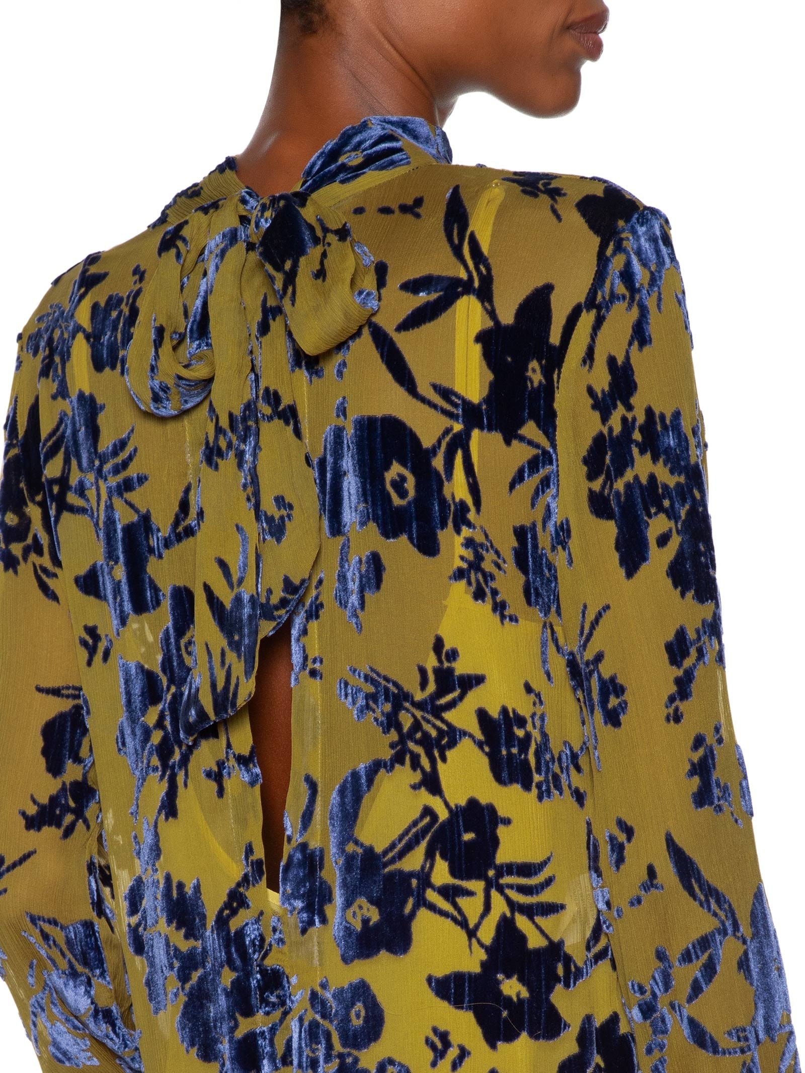 Chemise Veludo Abstrato Wings- Verde Animale