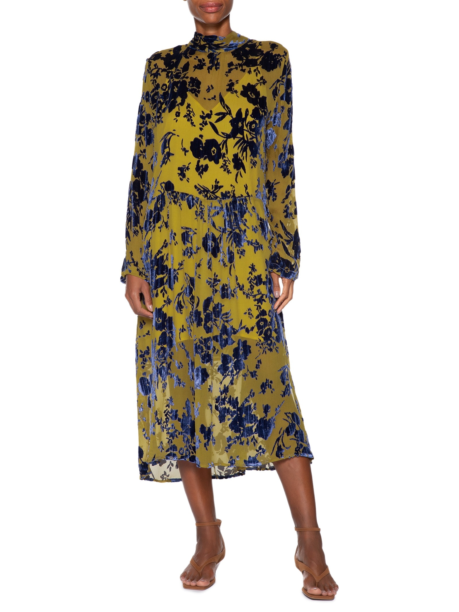 Chemise Veludo Abstrato Wings- Verde Animale