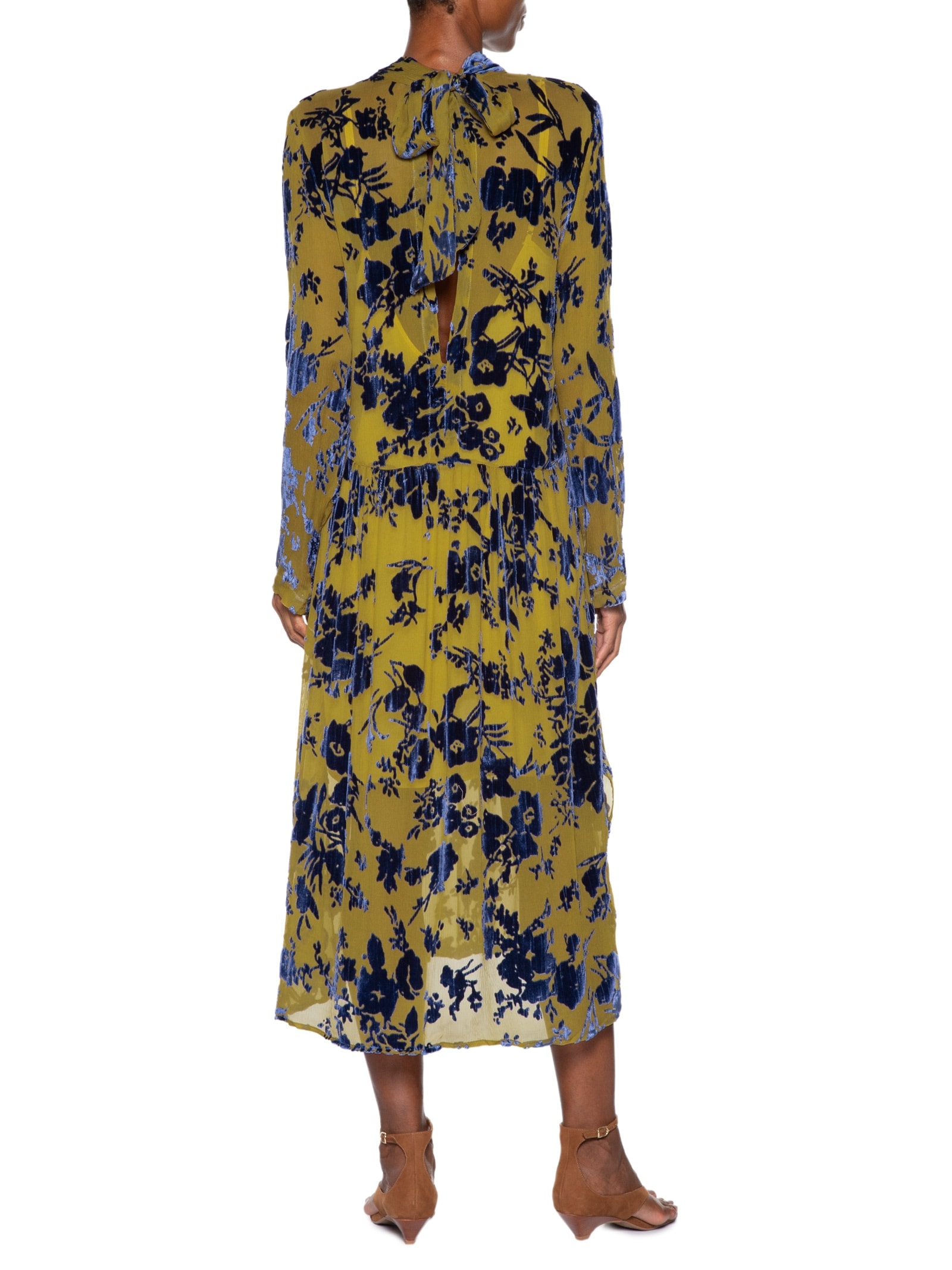 Chemise Veludo Abstrato Wings- Verde Animale