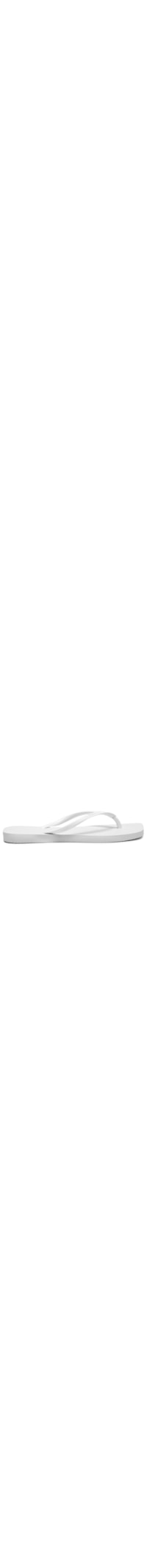 Chinelo Feminina Slim Square - Branco