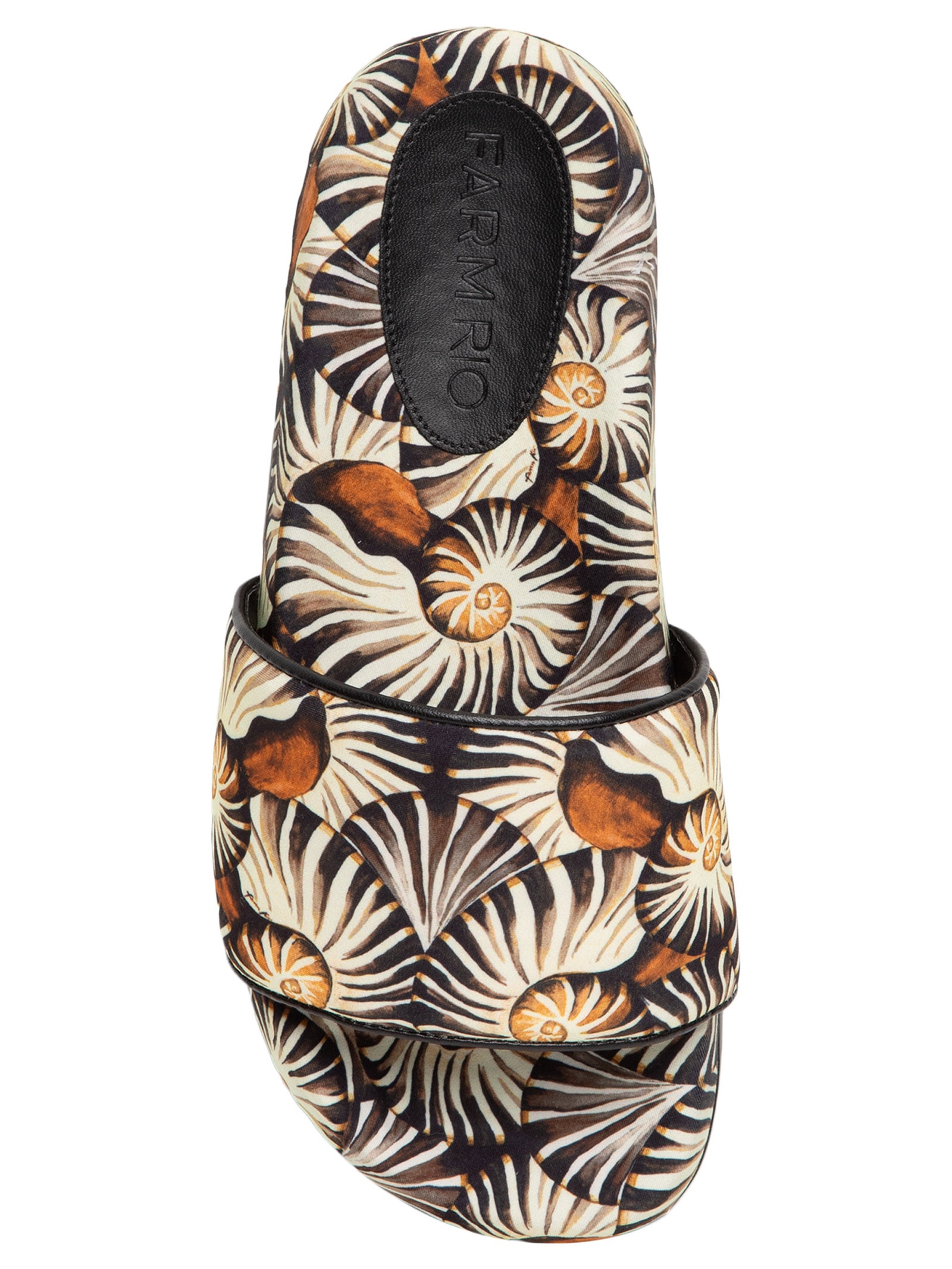 Chinelo Feminino Aq Dig Preto Farm Rio