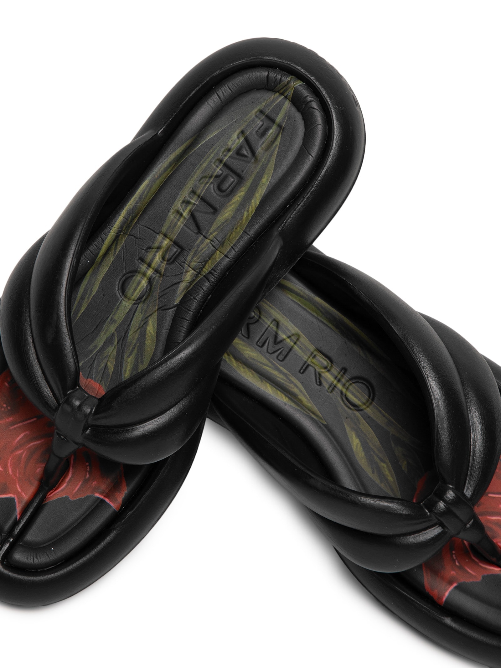 Chinelo Feminino Eva Preto Farm Rio