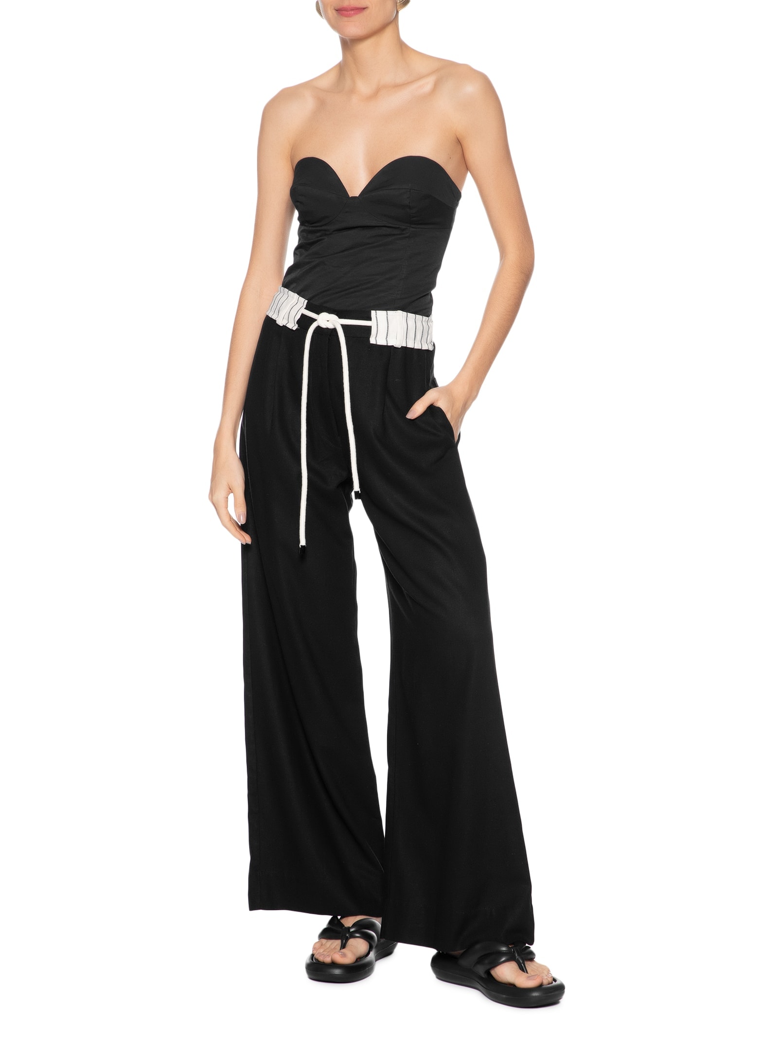 Chinelo Feminino Eva Preto Farm Rio