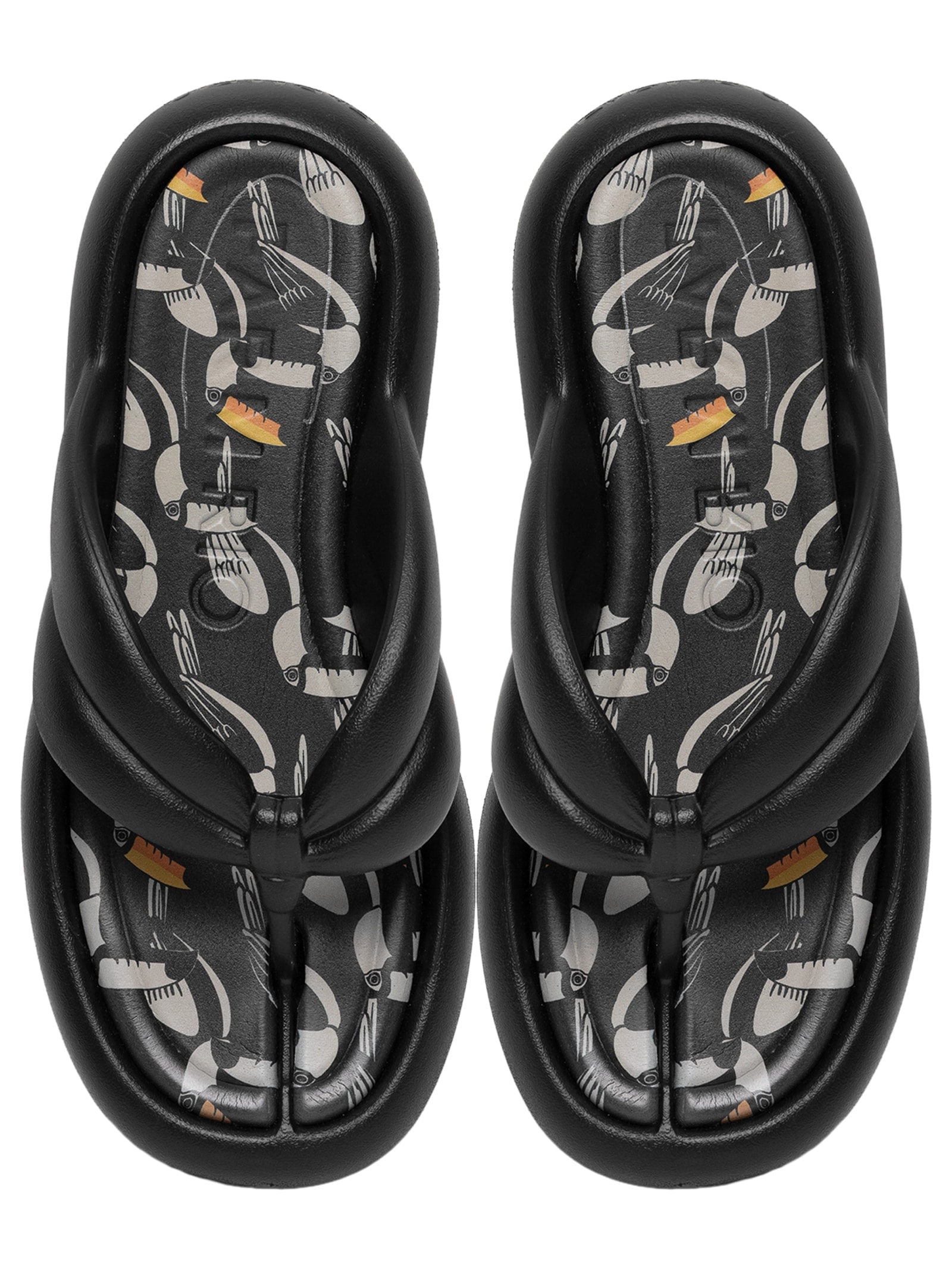 Chinelo Feminino Eva Preto Farm Rio