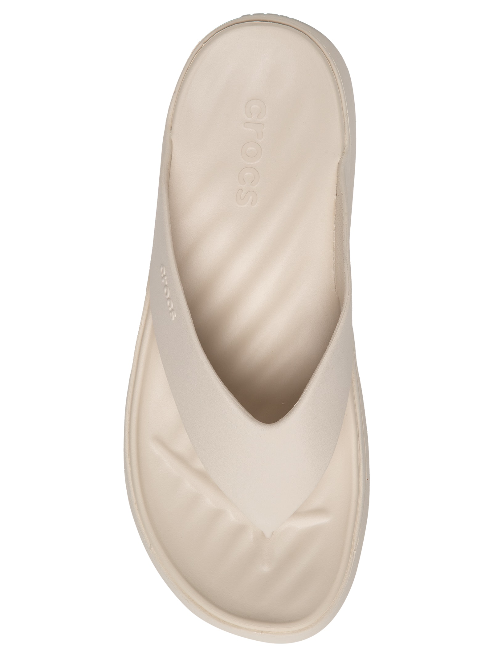 Chinelo Feminino Getaway Platform Flip Bege Crocs