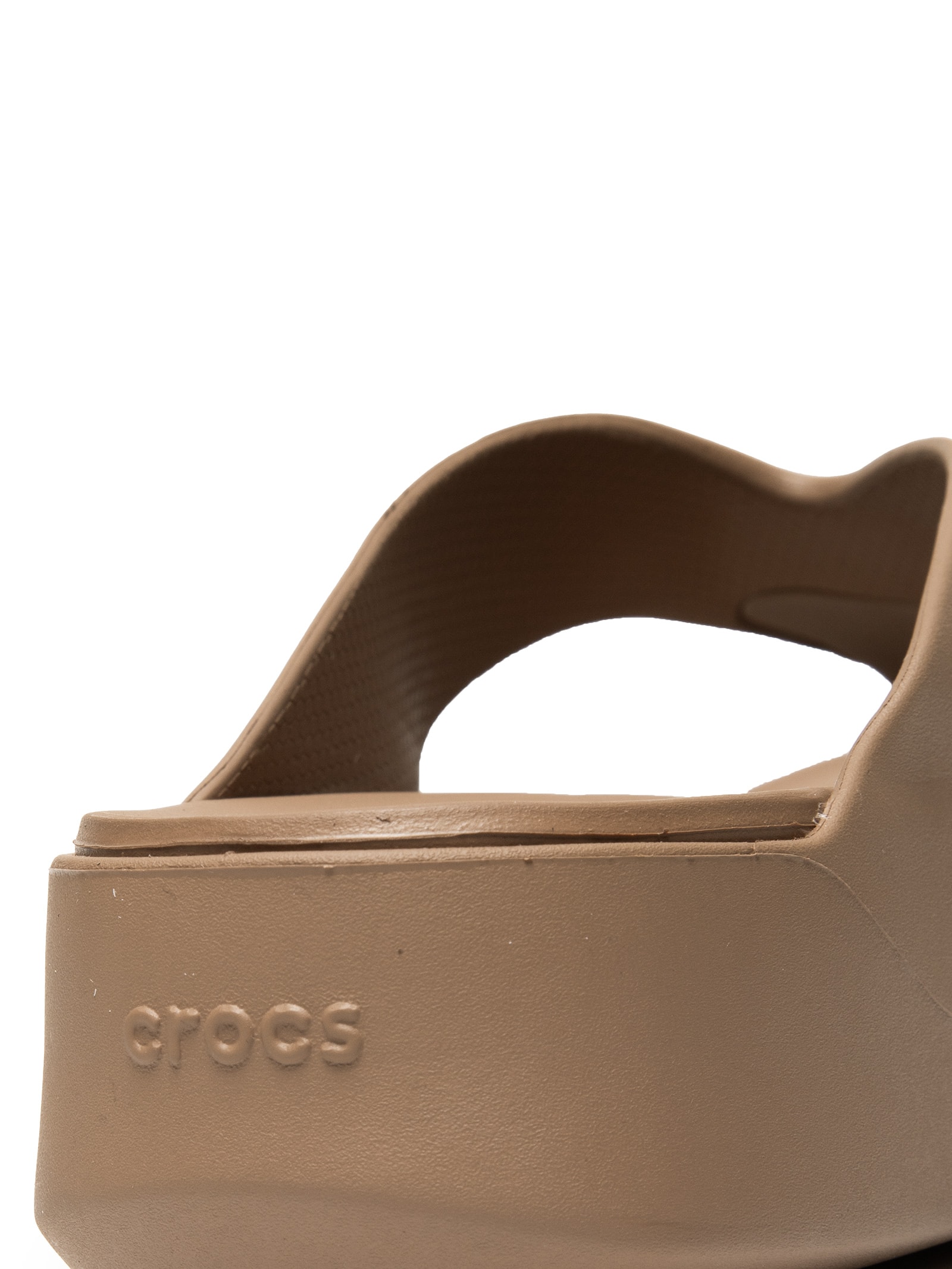 Chinelo Feminino Getaway Platform Flip – Marrom Crocs