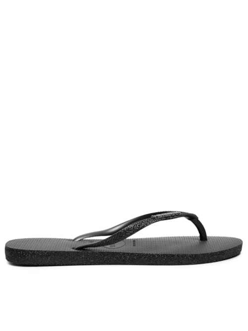 Chinelo Feminino Slim Sparkle Me – Preto
