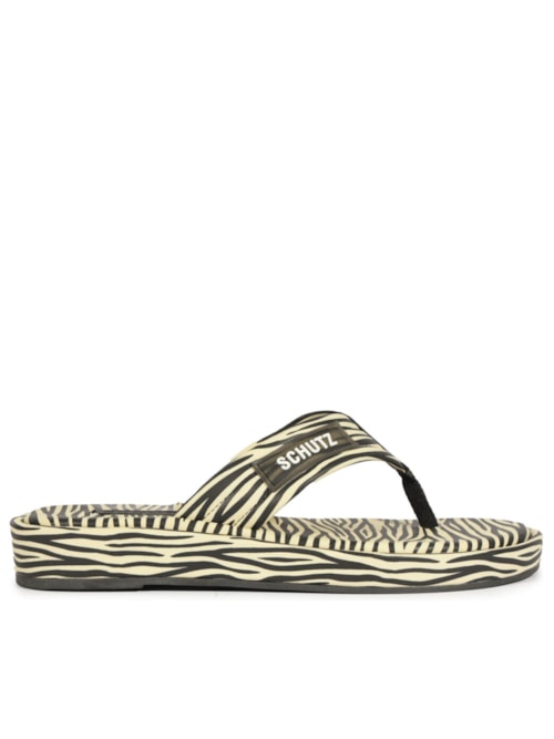 Chinelo Feminino Zoe Estampa Zebra – Animal Print