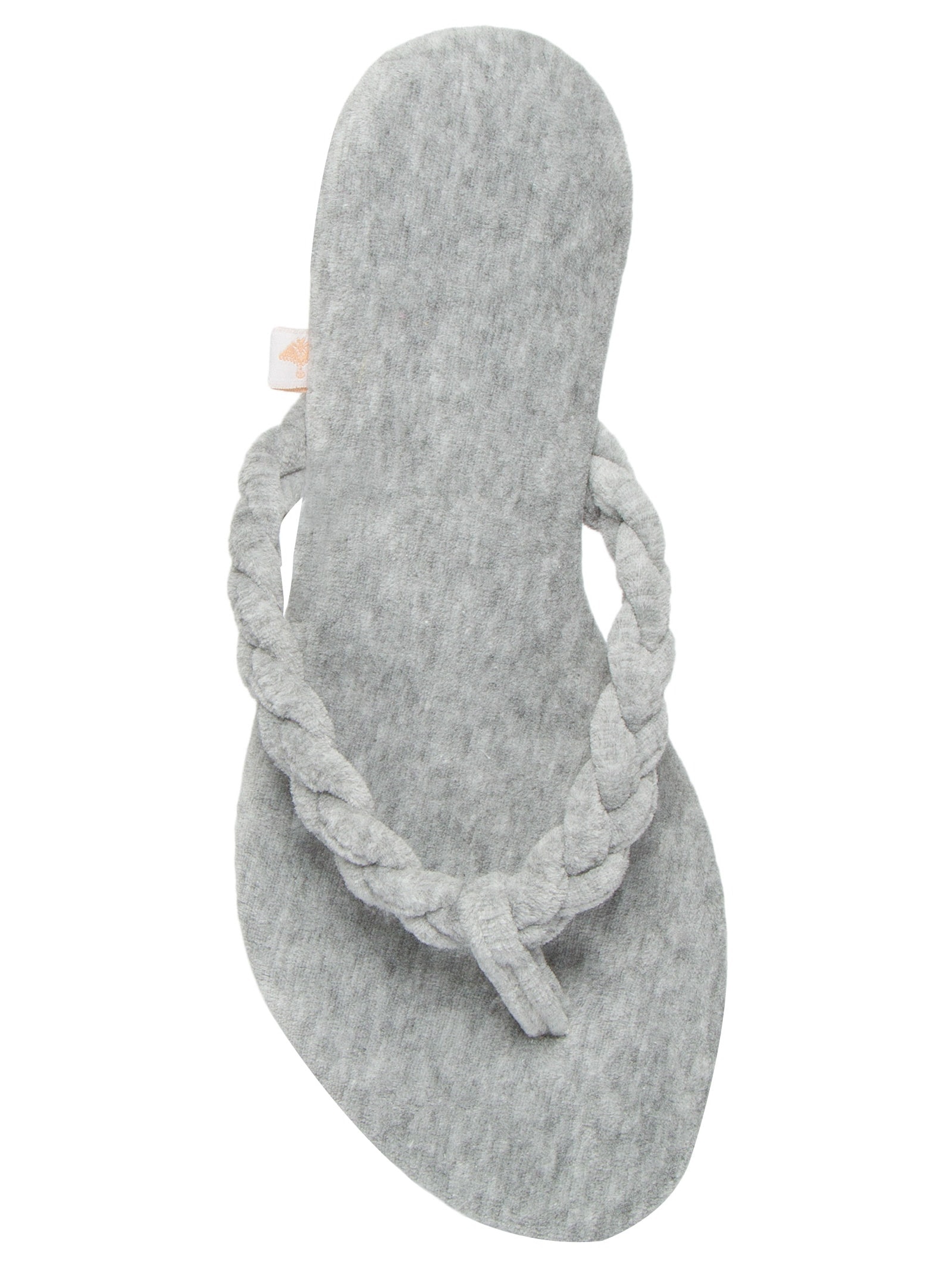 CHINELO FLIP FLOP TIRA TRANÇADA CINZA Jogê
