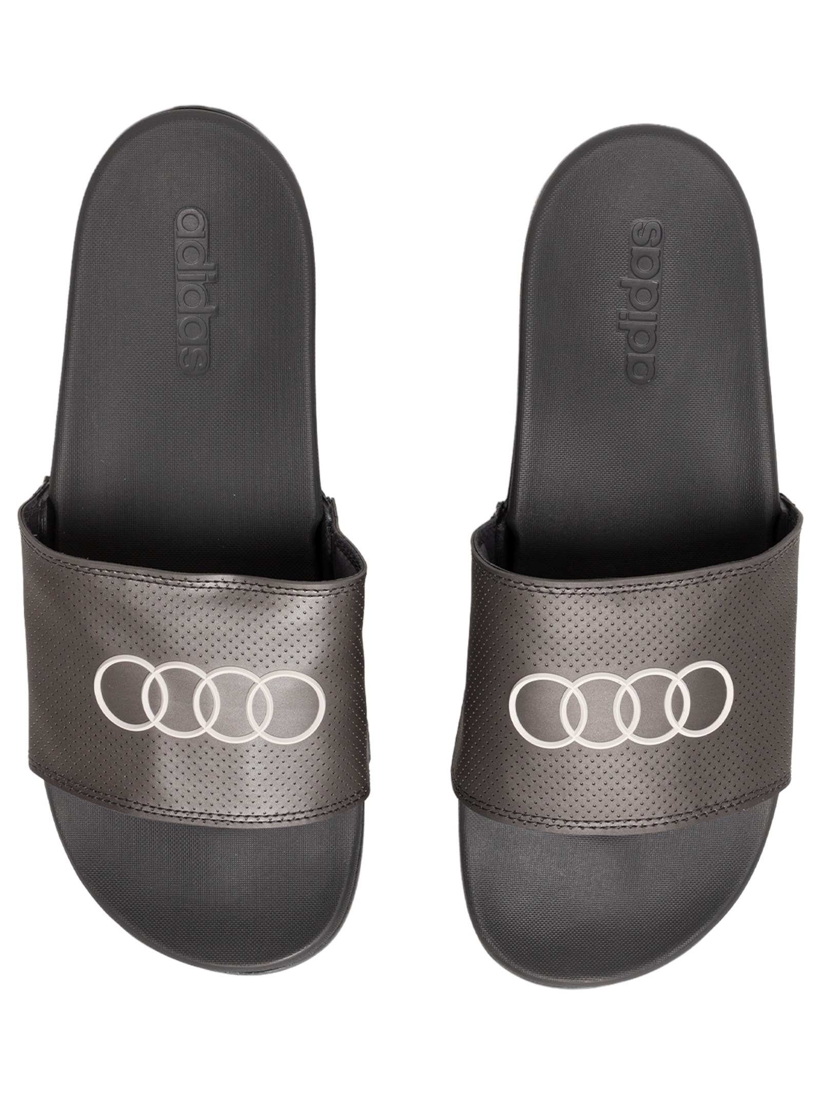 Chinelo Masculino Adilette Comfort Audi Preto Adidas + Audi