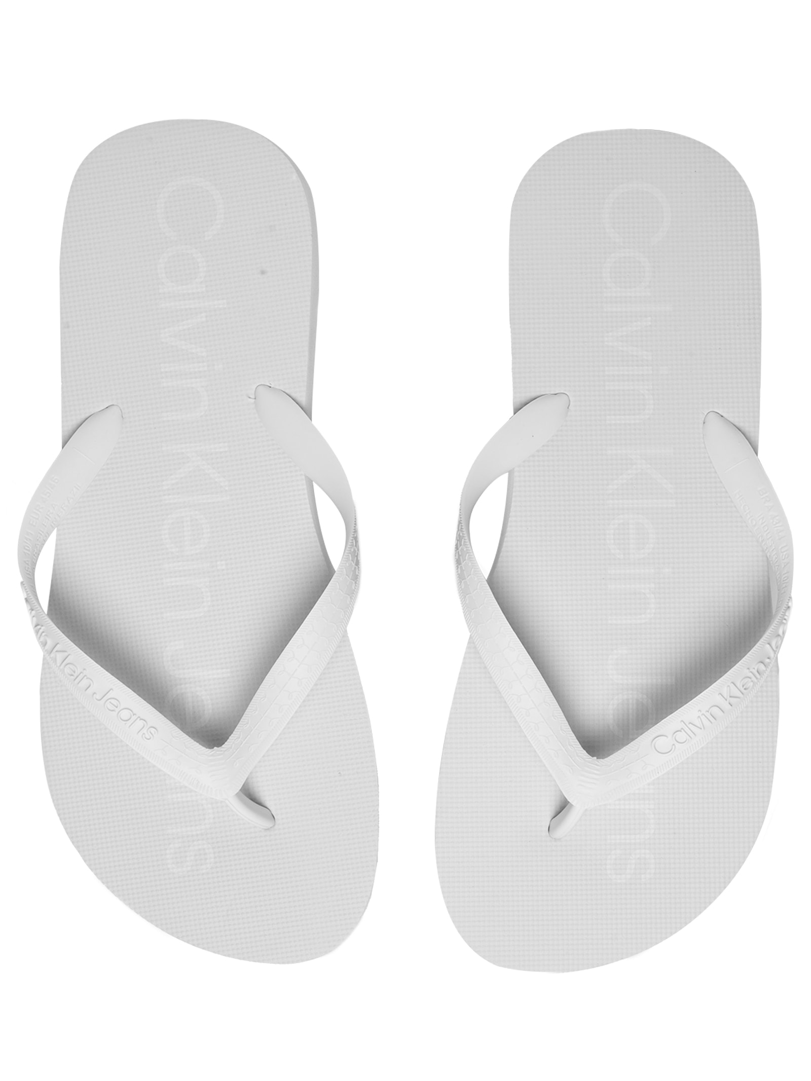 Chinelo Masculino Basic Branco Calvin Klein Jeans