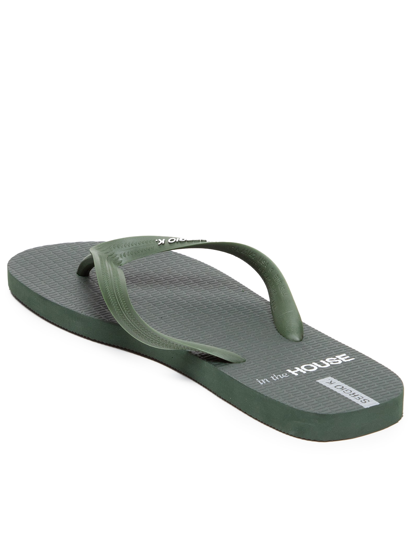 Chinelo Masculino Estampado Agroboy In The House Verde  Sergio K