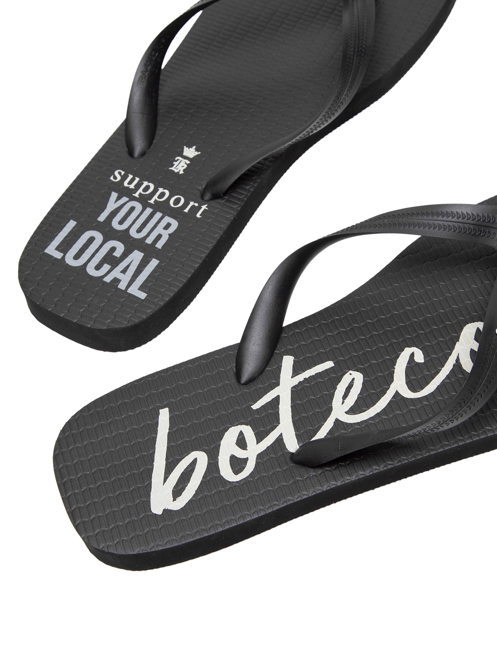 Chinelo Masculino Estampado Local Boteco Preto  Sergio K