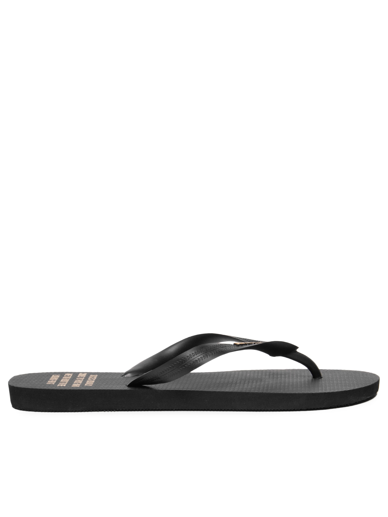 Chinelo Masculino Estampado Logo Repeat Preto Sergio K