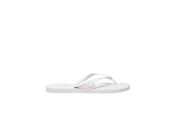 Chinelo Masculino Estampado New Logo - Branco