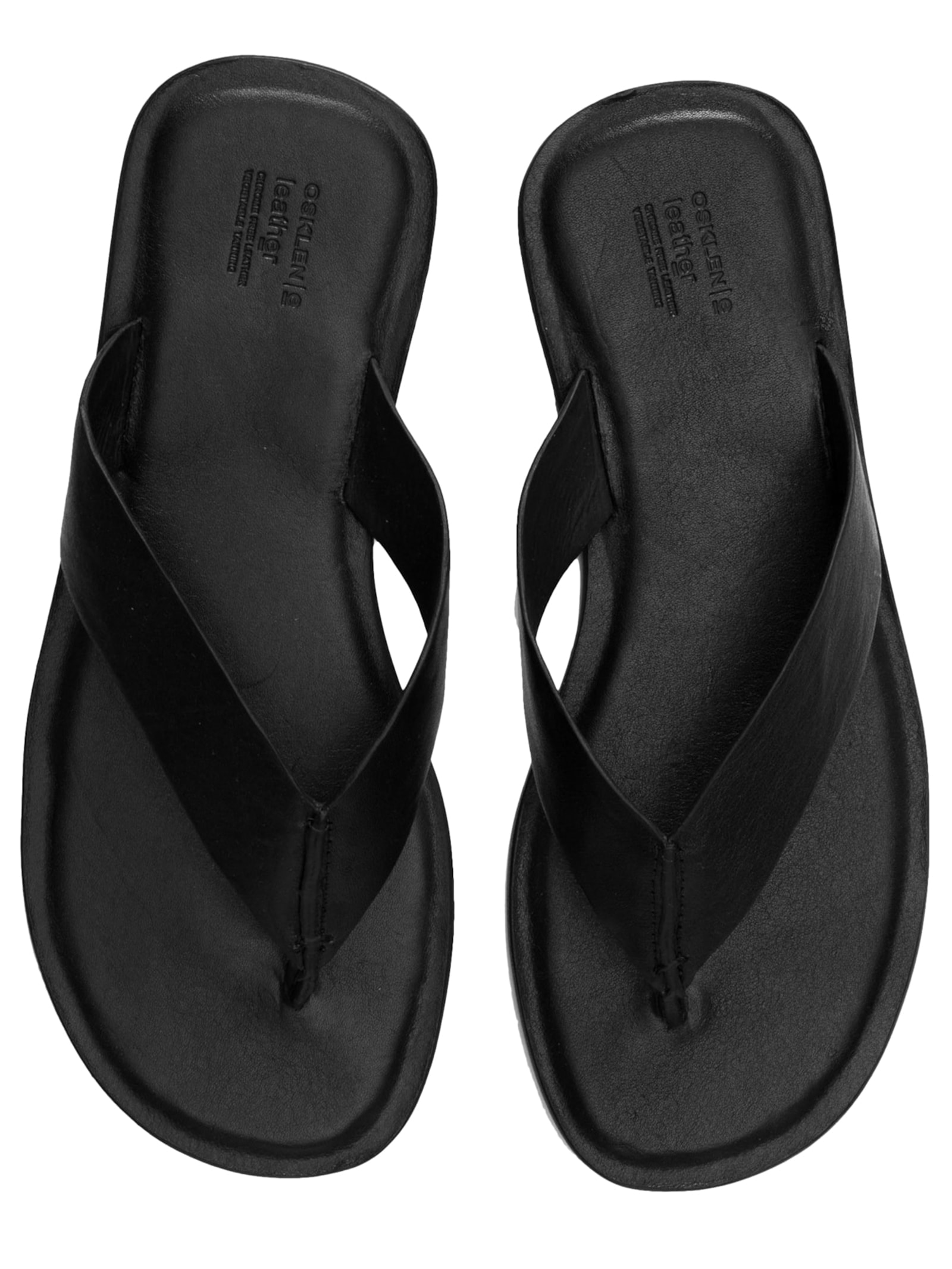 Chinelo Masculino Flat E-Basics Preto Osklen