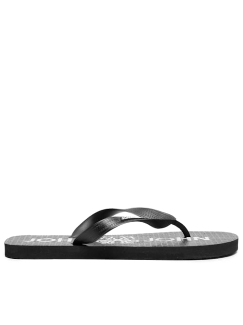 Chinelo Masculino Logo – Preto