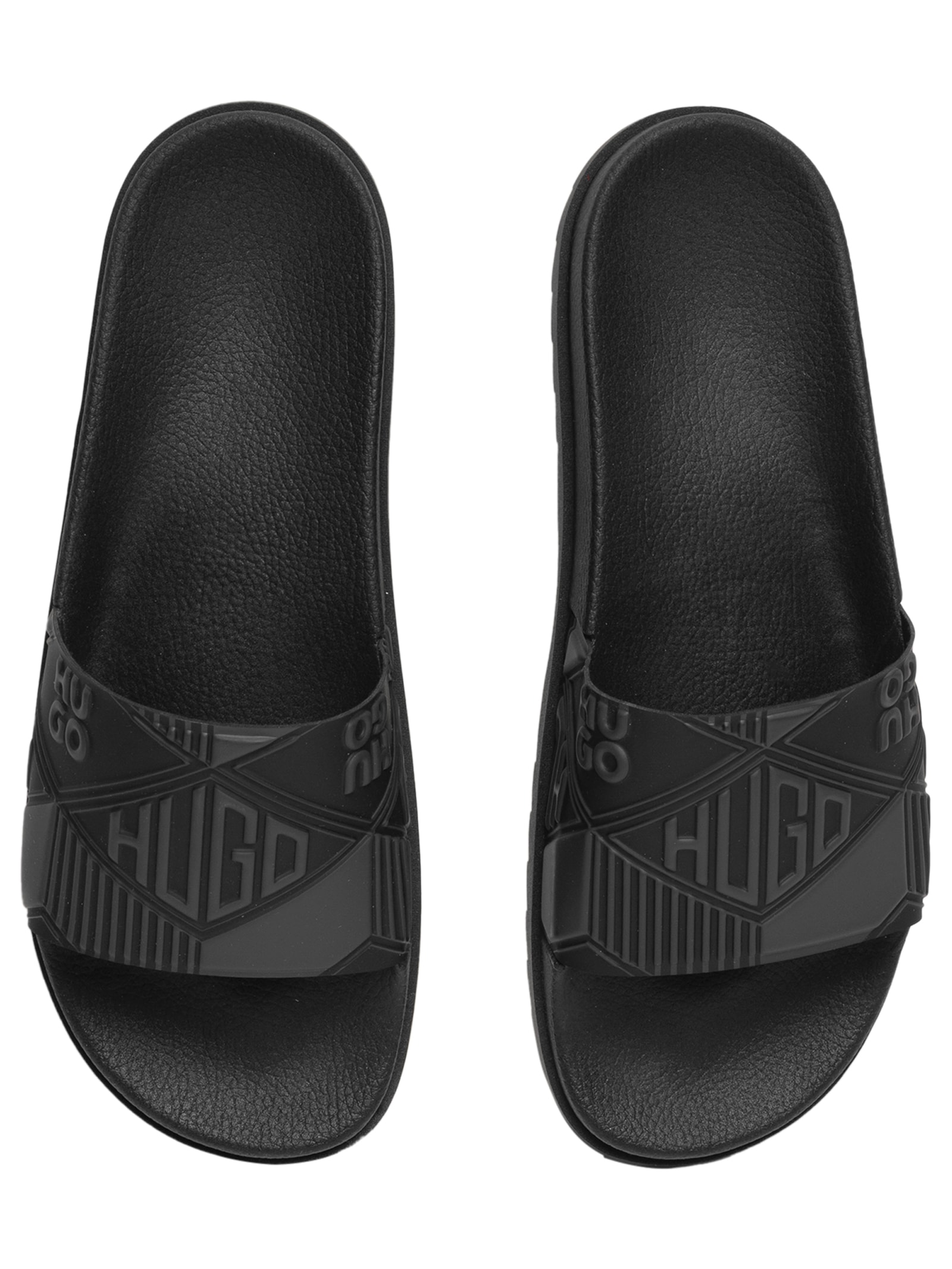 Slid Hugo - Chinelo Masculino Match It Slid - Preto